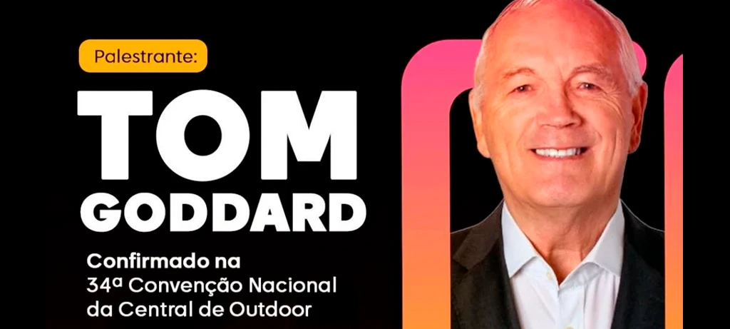 Presidente da WOO, Tom Goddard é presença confirmada na 34ª Convenção Nacional da Central de Outdoor